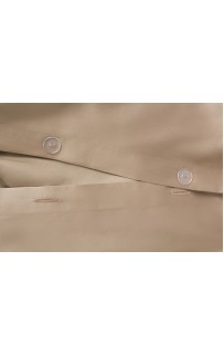 Пододеяльник хлопок "АЛЛЮР" карамельный бежевый 140x205, GERMAN GRASS