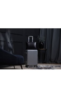 Дорожный плед-подушка пуховый черный 140x200, GERMAN GRASS