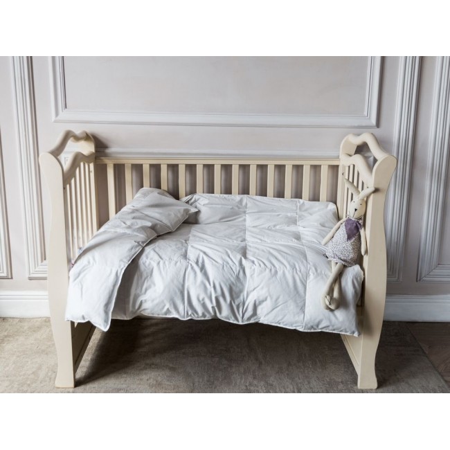 Одеяло детское пуховое"ПЛАТИНИ" всесезонное 100x135, GERMAN GRASS