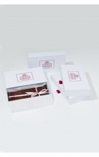 Наволочка "БЛИССЕН" цвет шоколадный коричневый 50x70 (1шт), GERMAN GRASS