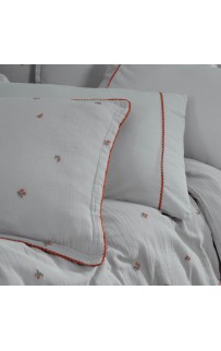 Постельное белье Sarev Mood Comfort муслин 1,5 спальн. N356 PLANA v2/Gri