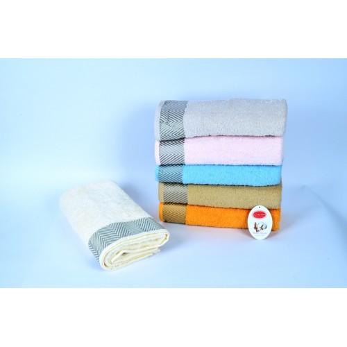 Полотенце Карвен "CAVUS" 70*140 1шт.махра Н 3012 (АКЦИЯ)