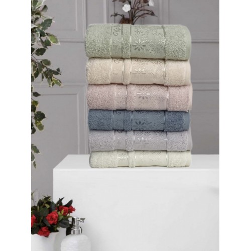 Полотенце Карвен "KAR TANESI" 70*140 1шт.махра Н 3072