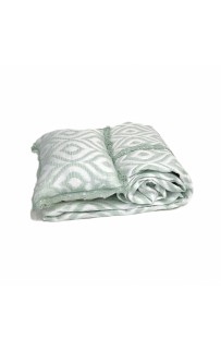 Покрывало ZEBRA "ALL DAYS IKAT" 1.5 сп (180*250) Y870 yesil/св.зеленый (Акция)