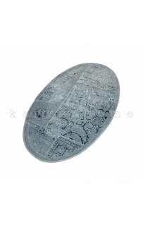 Ковер Карвен NOSTALJI хлопок/вискоза 80*120 KV 031 gri/серый