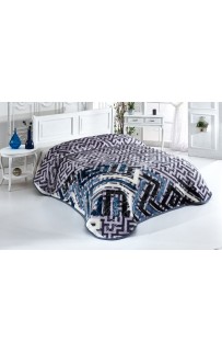 Покрывало EVLEN SUPER SOFT (двухстороннее,1слойное) 220*240 евро Y 938 v6 (B-007) (Акция)