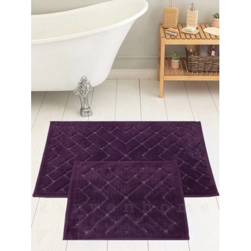 Набор ковриков для ванной Карвен PARKE KV 422 mor/фиолетовый