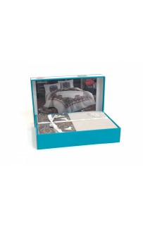 Постельное белье "Карвен" Digital print ранфорс евро N122 R-007 (Акция)