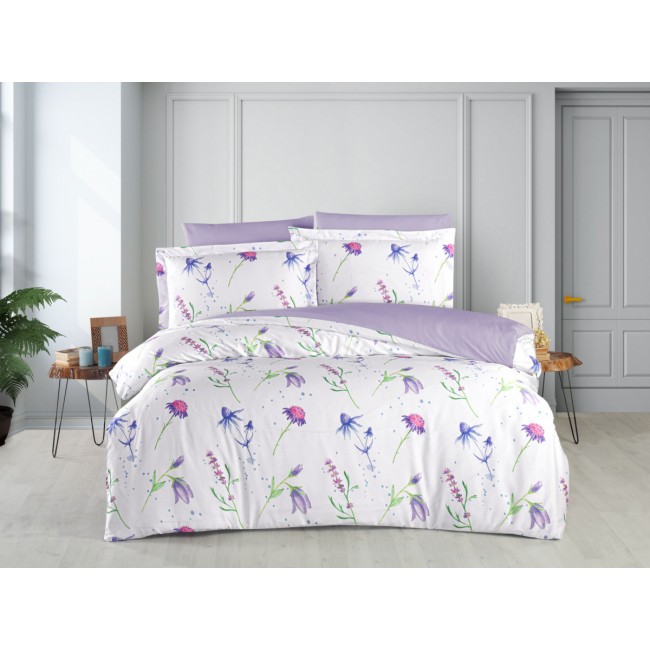 Постельное белье "Карвен" Digital print Эксклюзив Тенсел евро N128-T012