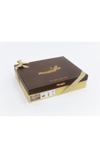 Набор скатерть и салфетки Monalife Vip Cotton 9 шт. 160*220 М 725/PUDRA