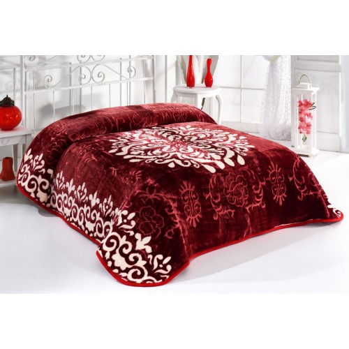 Покрывало EVLEN SUPER SOFT (двухстороннее,1слойное) 220*240 евро Y 938 v10 (D-17) (Акция)