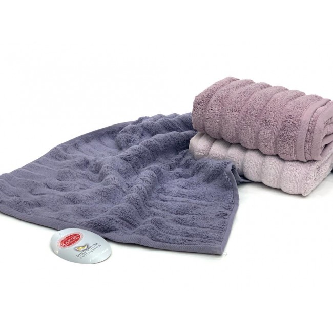 Набор полотенец Карвен Micro Cotton Premium "EZGI-2" 90*150 3шт. махра НS 980