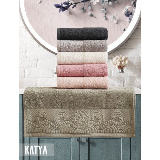 Полотенце Карвен "KATYA" 50*90 6шт.махра Н 2209