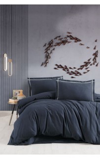 Постельное белье Карвен фланель семейный N245 SOPRANO Denim