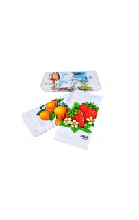 Полотенце кухонное Карвен "FAKILI" махра 50*35 6шт. НМ 519