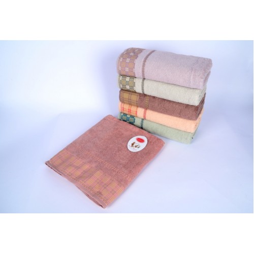 Полотенце Карвен " DAMA" 70*140 1шт.махра Н 2079