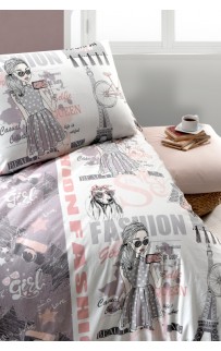 Постельное белье "Карвен" YOUNG STYLE ранфорс 1,5 спальн. (Fashion)
