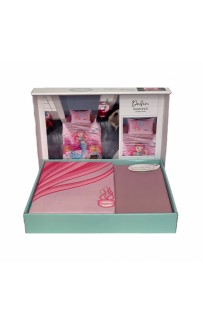 Постельное белье "Карвен" YOUNG STYLE ранфорс 1,5 спальн.Delfin Pink v-1
