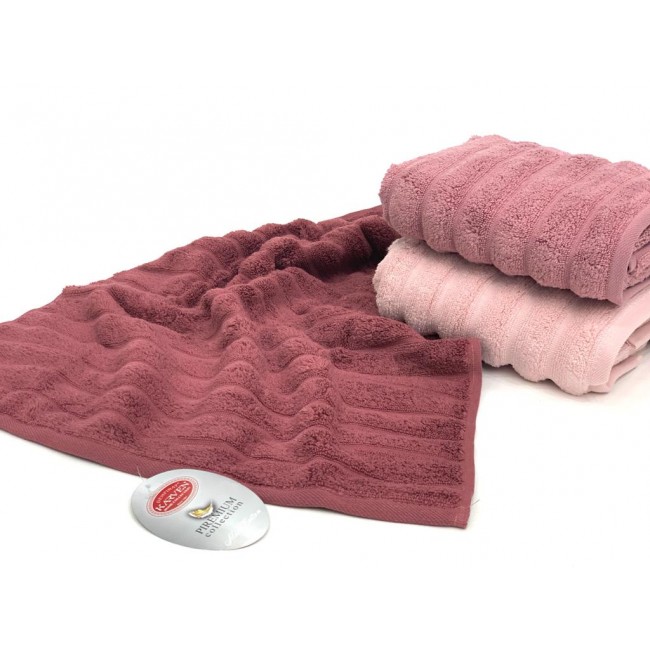 Набор полотенец Карвен Micro Cotton Premium "EZGI-5" 50*90 3шт. махра НS 993
