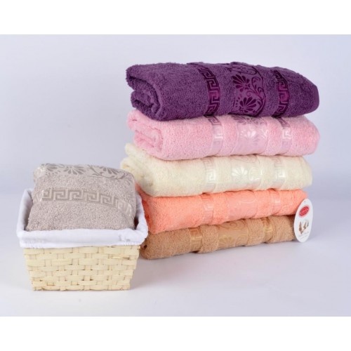 Полотенце Карвен "DIANA" 70*140 1шт.махра Н 3075