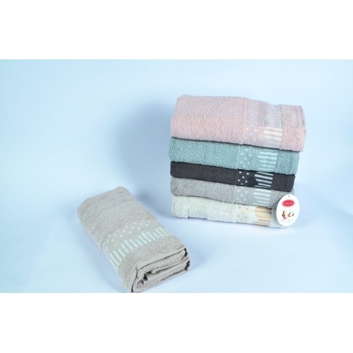 Полотенце Карвен "KALPLI INCI" 70*140 1шт.махра Н 3008 (Акция)