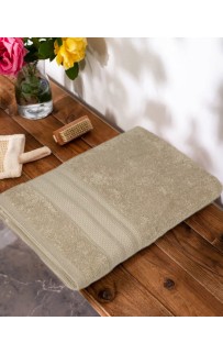 Полотенце Kарвен "PETEK BORDUR DUZ "Lux Cotton 50*90 1шт махра H 5159 bej 2