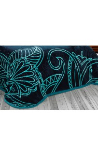 Покрывало EVLEN SUPER SOFT (двухстороннее,2слойное) п/э 220*240 евро Y 940 v6 (D-09) (Акция)