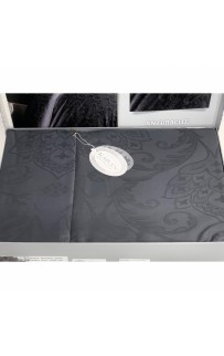 Постельное белье Karven жаккард семейный Damask Antrasit