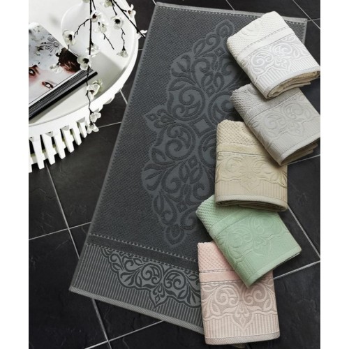 Полотенце Карвен "Prenses" 70*140 1шт. махра Н 5031