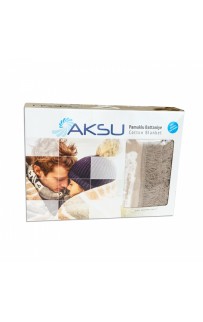 Плед AKSU "MAGLERIA" хлопок 1.5 спальн. Р 915 kiremit/кирпичный