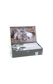 Постельное белье "Карвен" Digital print сатин 3D евро N125-S002