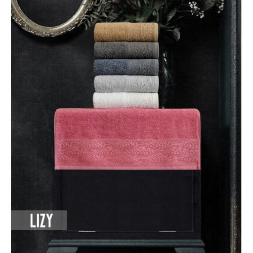 Полотенце Карвен "LIZY" 70*140 1шт.махра Н 2213