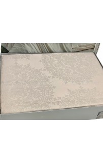 Постельное белье Карвен бамбук евро N065 Tiara бежевый