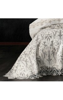 Комплект ZEBRA "ASTOR DAMASK" (Покрывало+постельное белье) евро 9 предметов Y 856 GR?/серый