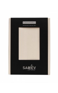 Простынь SAREV (300 tc) 1,5 сп. сатин 220*280 см P 980 MONOCHROME v3/Cream