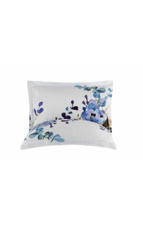 Постельное белье Карвен Stripe Satin с цветным принтом семейное N251-SB007 (7пр.) (Акция)