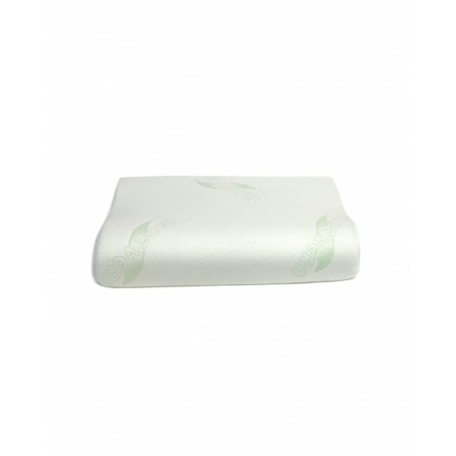 Подушка Карвен "VISCO" aloe vera ортопедическая 60*38*10/8 1шт. Е 881