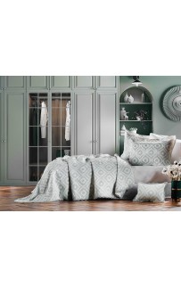 Покрывало ZEBRA "ALL DAYS IKAT" 1.5 сп (180*250) Y870 yesil/св.зеленый (Акция)