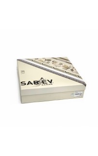 Постельное белье "Sarev" 1,5 спальн.поплин MINKA FANCY v1/bej