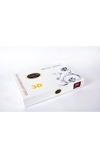 Постельное белье "Карвен" (сатин Де люкс 3D) семейное (397) (Акция)