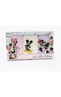 Полотенце кухонное KARVEN "Mickey" махра 30*50 3 шт. НМ 589