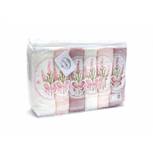 Полотенце Карвен Vip Cotton" Elisa " 3 D 70*140 1шт. махра Н 3194