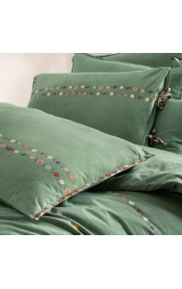 Постельное белье "Sarev"fancy poplin 1.5 сп. N193 Tanya v3/Yesil