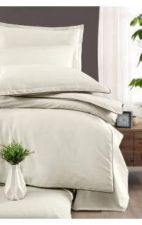 Постельное белье Karven (300 tc) премиум сатин евро N359 LUCCA Cream