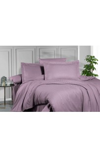 Постельное белье "Карвен" Stripe Satin 1,5 спальн. N 162-SS 010 лиловый