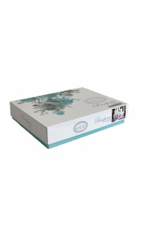 Постельное белье "Карвен" ранфорс евро Risa Dusty Rose v-2