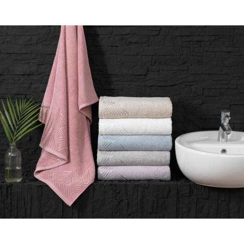 Полотенце Карвен "Piramit" 70*140 1шт. махра Н 3105