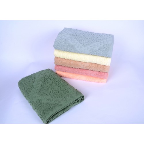 Полотенце Карвен "AVICA" 100*150 1шт. махра Н 5017