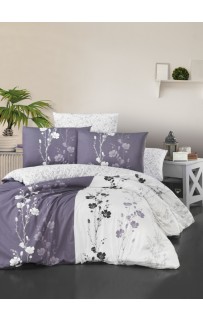 Постельное белье "Карвен" ранфорс 1,5 спальн. (Camelia Lilac)