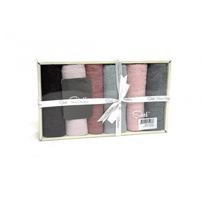 Полотенце кухонное Карвен "STORE" махра 30*50 6 шт. НМ 675